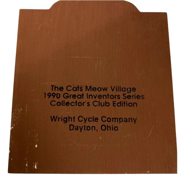 The Cat’s Meow Village 1990 Collector’s Club Series – Lot of 4 Buildings - Picture 6 of 7